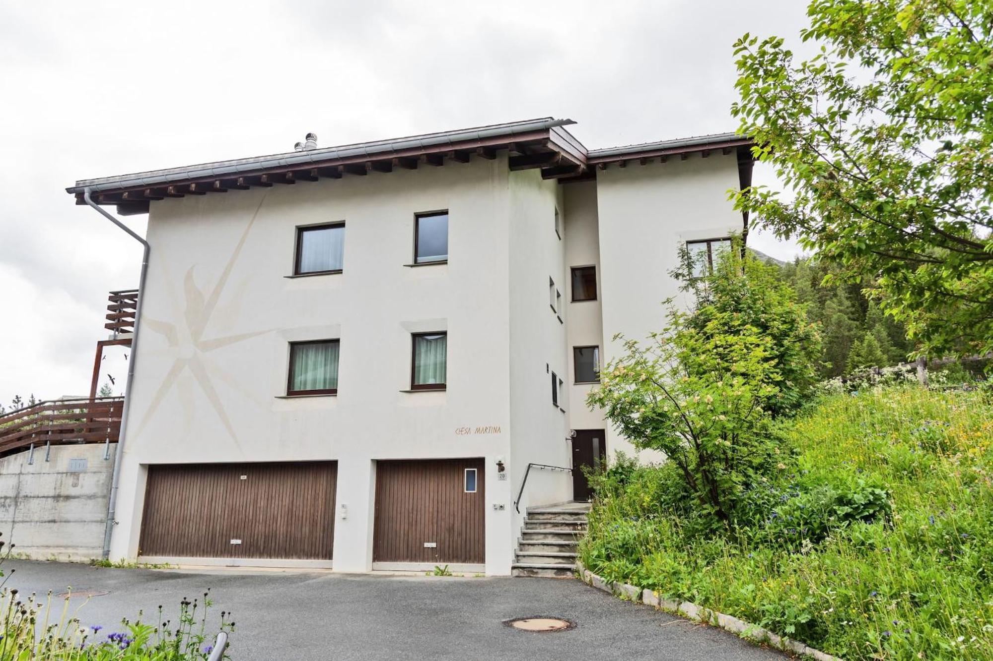Apartament Chesa Martina - La Punt Zewnętrze zdjęcie