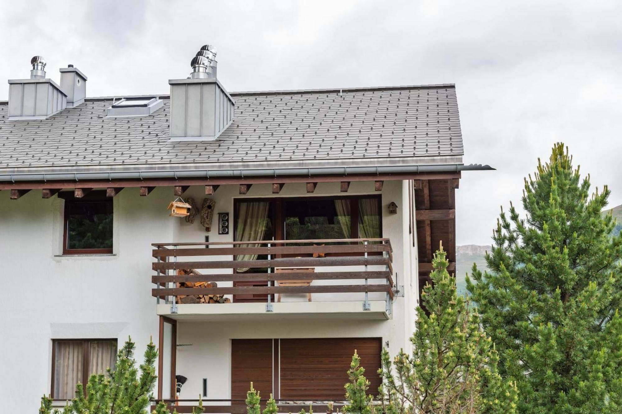 Apartament Chesa Martina - La Punt Zewnętrze zdjęcie