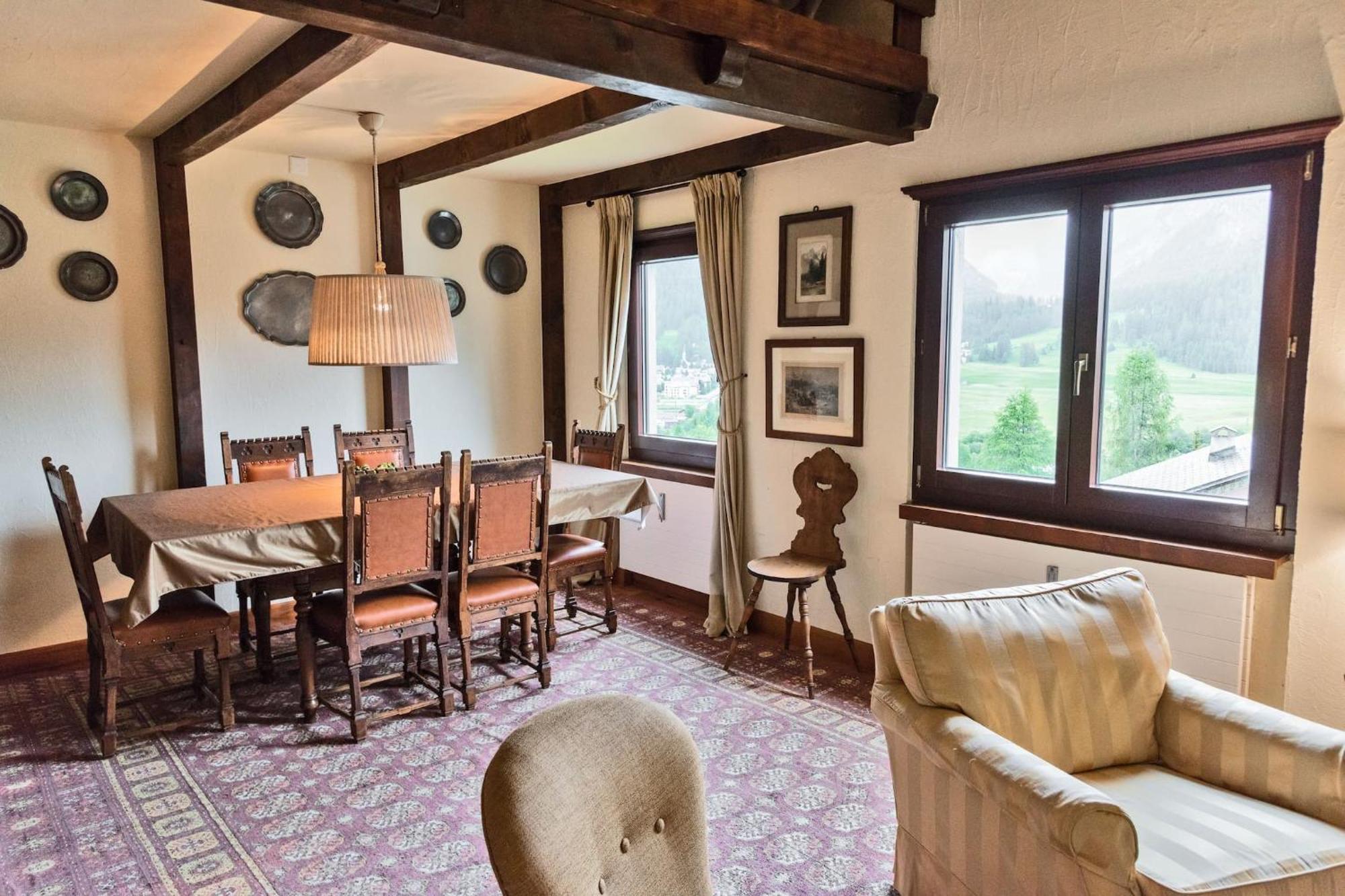 Apartament Chesa Martina - La Punt Zewnętrze zdjęcie